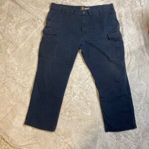 Carhartt Workwear Men's Navy Blue Utility Pants, Size 44x30